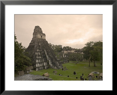 Tikal Pyramid Ruins, Guatemala by Michele Falzone Pricing Limited Edition Print image