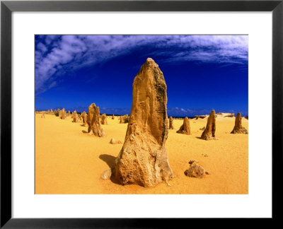 The Pinnacles, Pinnacles Desert, Australia by Christopher Groenhout Pricing Limited Edition Print image