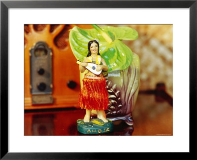 Hula Girl Souvenir With Radio by Linda Ching Pricing Limited Edition Print image