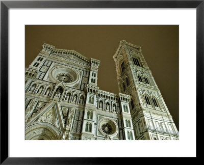 Facade Of Duomo Santa Maria Del Fiore At Night, Florence, Italy by Brimberg & Coulson Pricing Limited Edition Print image