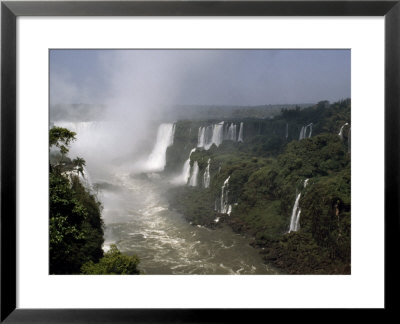 Monstrous Iguazu Waterfalls Cascade Into A Subtropical Rainforest, Iguazu National Park, Argentina by Jason Edwards Pricing Limited Edition Print image