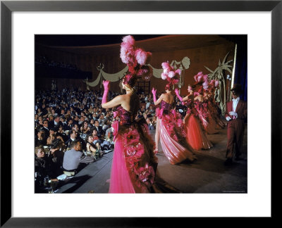 Las Vegas Chorus Showgirls Performing At The Dunes Nightclub by Loomis Dean Pricing Limited Edition Print image