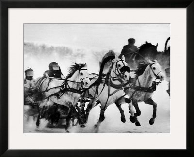 Troika Race At Hippodrome by Stan Wayman Pricing Limited Edition Print image