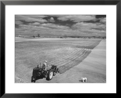 Spring Plowing In De Soto Kansas by Francis Miller Pricing Limited Edition Print image