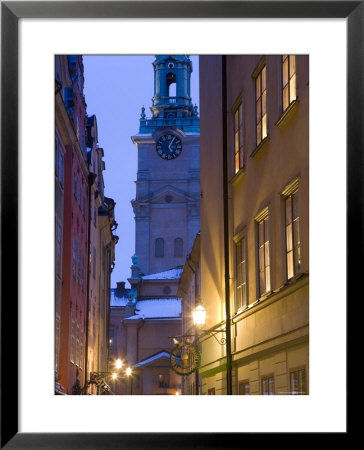 Storkyrkoboden Church, Gamla Stan, Stockholm, Sweden by Peter Adams Pricing Limited Edition Print image