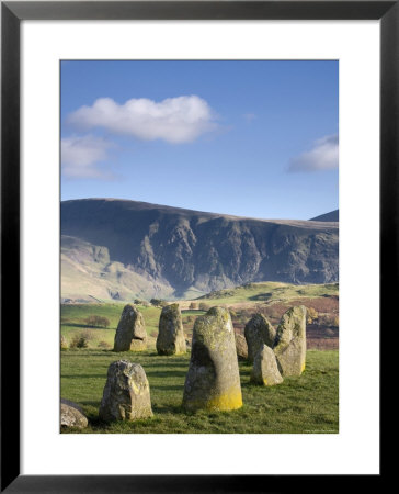 Standing Stones, Castlerigg, Lake District, Cumbria, England by Doug Pearson Pricing Limited Edition Print image