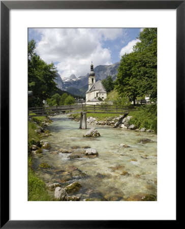 Ramsau Church, Near Berchtesgaden, Bavaria, Germany, Europe by Gary Cook Pricing Limited Edition Print image