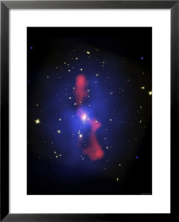 This Is A New Composite Image Of Galaxy Cluster Ms0735.6+7421 by Stocktrek Images Pricing Limited Edition Print image