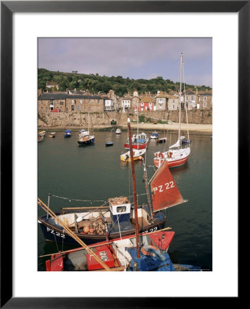Mousehole Harbour, Cornwall, England, United Kingdom by John Miller Pricing Limited Edition Print image