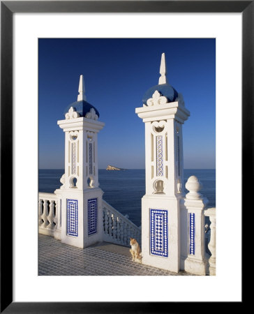 View To Benidorm Island From The Balcon Del Mediterraneo, Costa Blanca, Valencia, Spain by Ruth Tomlinson Pricing Limited Edition Print image