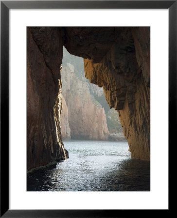 Capu Rossu, Les Calanches Unesco World Heritage Site, Porto, Corsica, France by Trish Drury Pricing Limited Edition Print image