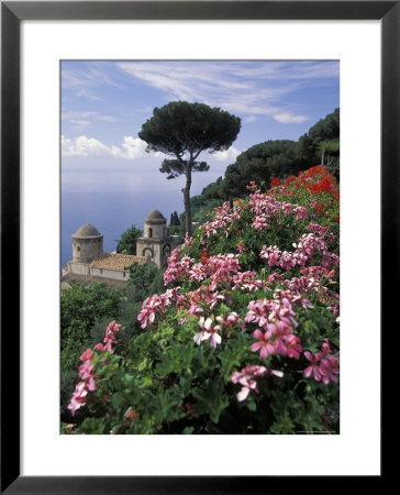 Villa Rufolo And Wagner Terrace Gardens Ravello, Amalfi Coast, Italy by Richard Nowitz Pricing Limited Edition Print image