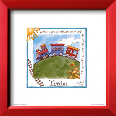 Train by Lila Rose Kennedy Pricing Limited Edition Print image