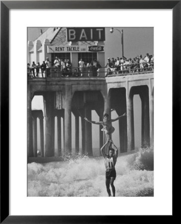 Competition In Tandem Surfing by John Loengard Pricing Limited Edition Print image