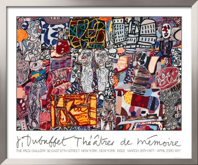 Theatre De Memoire, 1977 by Jean Dubuffet Pricing Limited Edition Print image