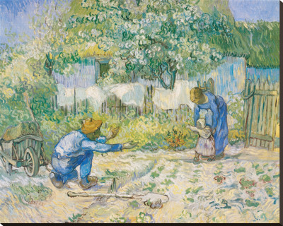 First Steps, C.1890 by Vincent Van Gogh Pricing Limited Edition Print image
