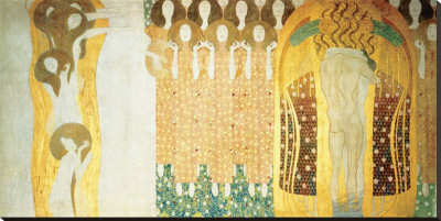 Beethoven Frieze, C.1902 (Detail) by Gustav Klimt Pricing Limited Edition Print image