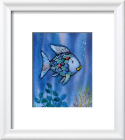 Rainbow Fish Thinking About Octopus' Advice by Marcus Pfister Pricing Limited Edition Print image