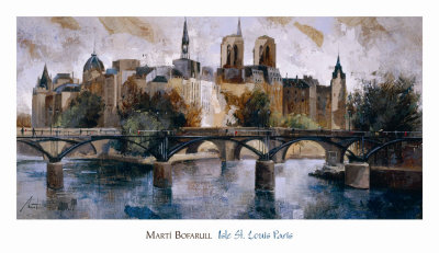 Isle St. Louis Paris by Marti Bofarull Pricing Limited Edition Print image