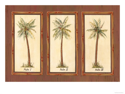 Vertical Palms by Sophia Davidson Pricing Limited Edition Print image