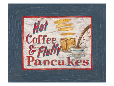 Coffee And Pancakes by Elizabeth Garrett Pricing Limited Edition Print image