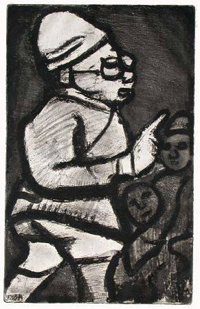 L'administrateur Colonial by Georges Rouault Pricing Limited Edition Print image
