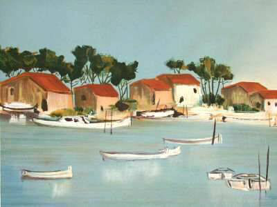 Bassin Darcachon Ii by Francois D'arguin Pricing Limited Edition Print image