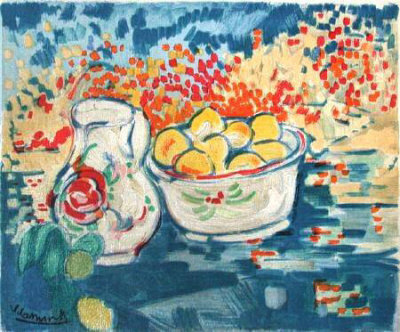 Nature Morte Aux Pommes, 1906 by Maurice De Vlaminck Pricing Limited Edition Print image