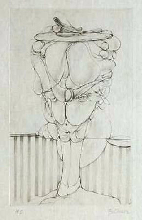 Tete by Hans Bellmer Pricing Limited Edition Print image
