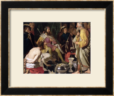 Croesus And Solon, 1624 by Gerrit Van Honthorst Pricing Limited Edition Print image