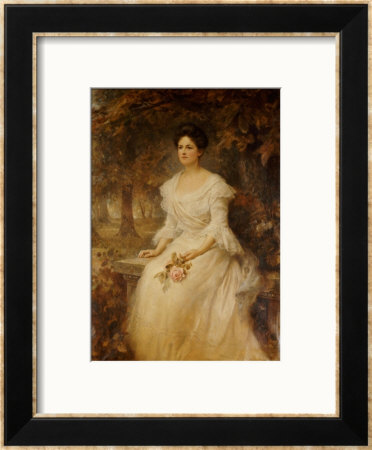 Portrait Of A Lady, 1902 by John Brett Pricing Limited Edition Print image