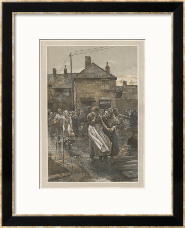 Among The Missing Bad News On The Fishing Fleet's Return by Walter Langley Pricing Limited Edition Print image