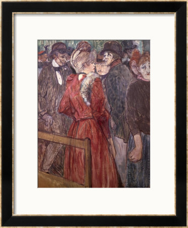Au Moulin De La Galette, 1891 by Henri De Toulouse-Lautrec Pricing Limited Edition Print image