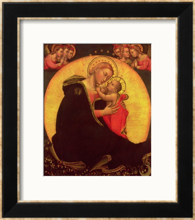 The Madonna Of Humility, 1390-1400 by Lippo Di Dalmasio Pricing Limited Edition Print image