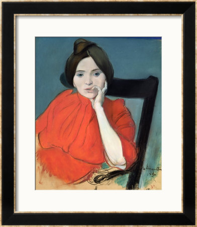 Portrait Of A Woman, 1890 by Louis Anquetin Pricing Limited Edition Print image