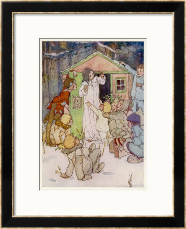 Wendy And Her Wendy House by Alice B. Woodward Pricing Limited Edition Print image