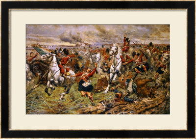 Gordons And Greys To The Front, Incident At Waterloo by Stanley Berkeley Pricing Limited Edition Print image