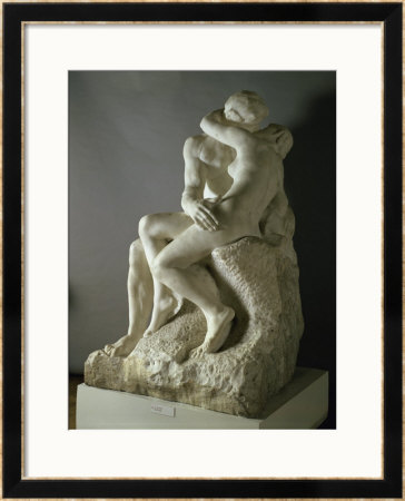 The Kiss, C.1907 (Detail) by Auguste Rodin Pricing Limited Edition Print image