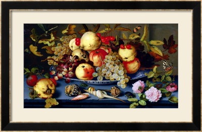 Still Life With Fruit, Flowers And Seafood by Balthasar Van Der Ast Pricing Limited Edition Print image
