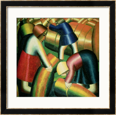 Taking In The Rye, 1912 by Kasimir Malevich Pricing Limited Edition Print image