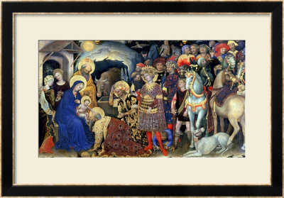 Adoration Of The Magi (Detail) by Gentile Da Fabriano Pricing Limited Edition Print image