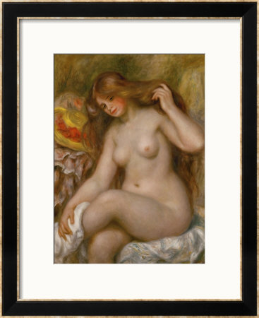 The Lady With Blond Hair, 1904-1906 by Pierre-Auguste Renoir Pricing Limited Edition Print image