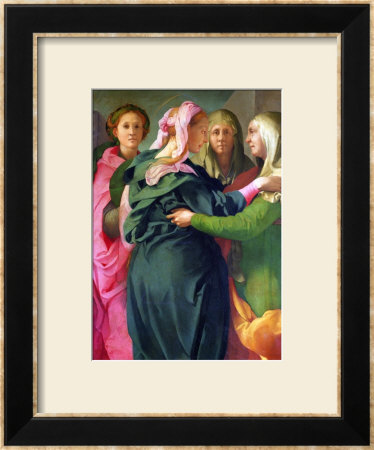 The Visitation, 1528-30 (Detail) by Jacopo Da Carucci Pontormo Pricing Limited Edition Print image