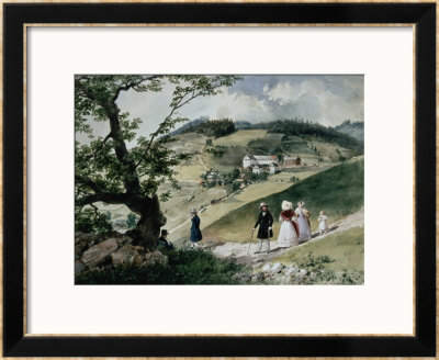 Promenade In Tabon by Miklos Barabas Pricing Limited Edition Print image