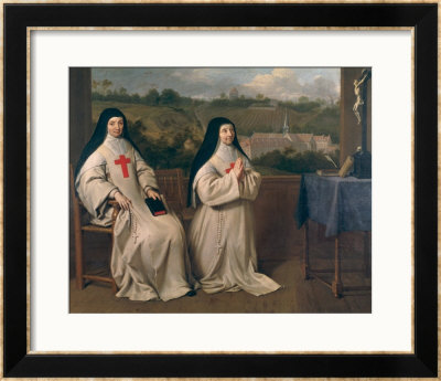 Two Nuns by Philippe De Champaigne Pricing Limited Edition Print image