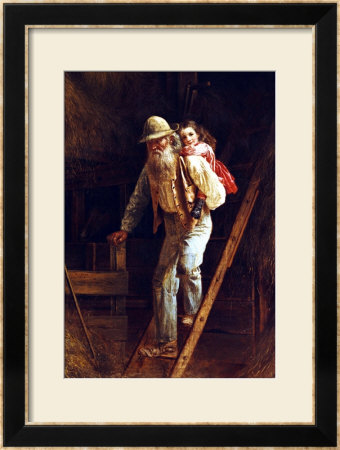 Pickaback, 1875 by Thomas Waterman Wood Pricing Limited Edition Print image