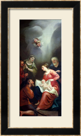 Adoration Of The Shepherds by Antonio Bellucci Pricing Limited Edition Print image