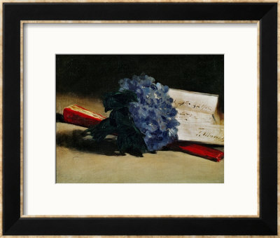 The Bunch Of Violets, 1872 by Édouard Manet Pricing Limited Edition Print image