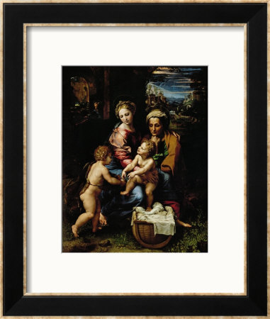 Madonna With A Fish, Around 1513 by Raphael Pricing Limited Edition Print image