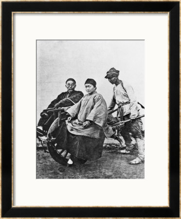 Chinese Rickshaw, Circa 1870 by John Thomson Pricing Limited Edition Print image